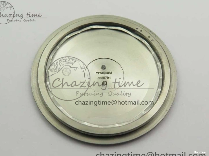 MIROTIME 0113 SmartChoice Mark XVIII IW327006 Titanium M+F 1:1 Best Edition Black Dial on Brown Leather Strap A 7145